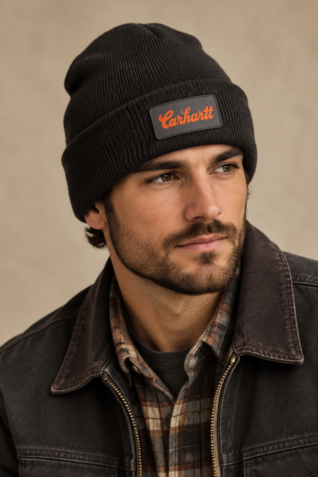 carhartt mössa one size new black