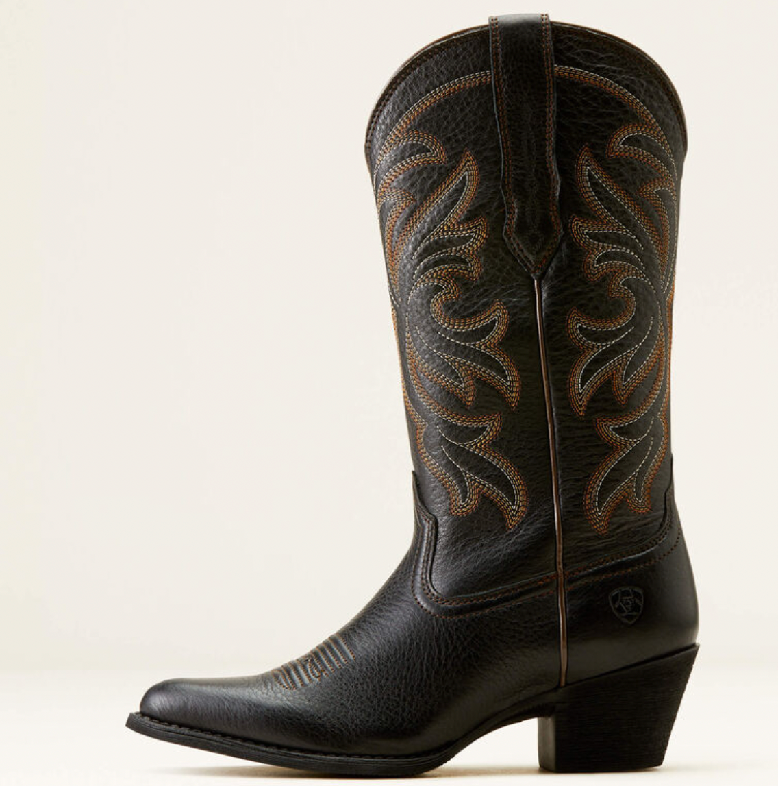 Ariat WMS Heritage J Toe Western Boot dam boots svart