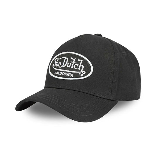 von dutch  logo cap black