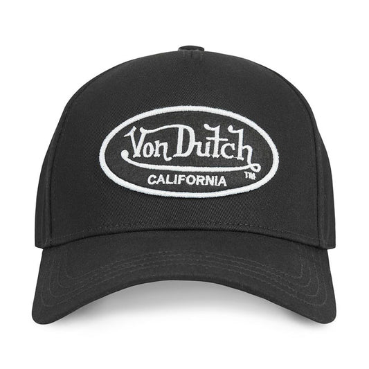 von dutch  logo cap black