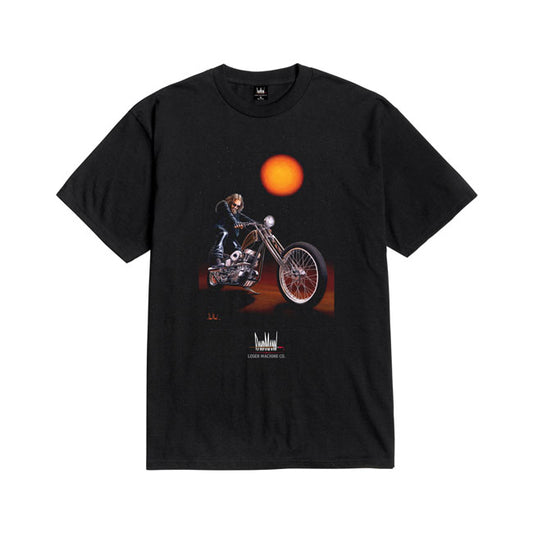 LOSER MACHINE   David mann DM kick start t-shirt black