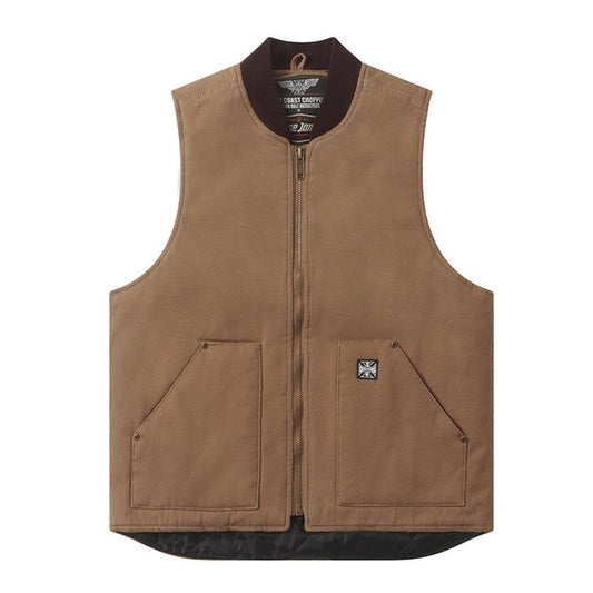 WCC Heavy Duty Work vest frontier brown