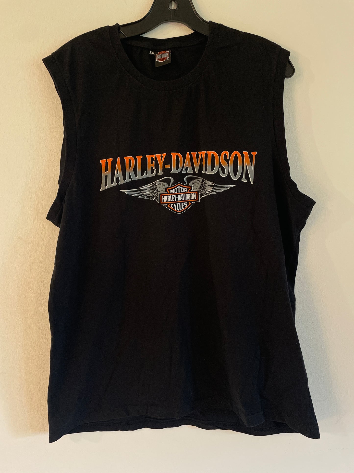 Harley Davidson harley motor Linne  ny med lapp svart unisex Xxl