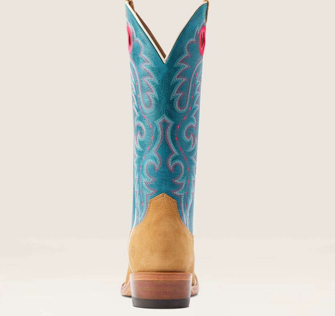 Ariat futurity boon  Western Boot dam boots buckskin