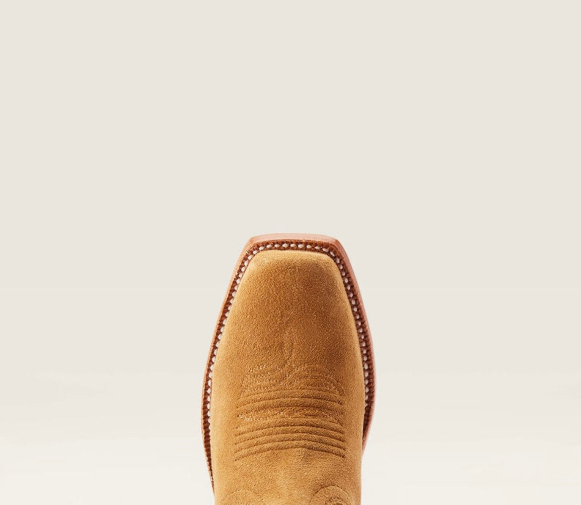 Ariat futurity boon  Western Boot dam boots buckskin
