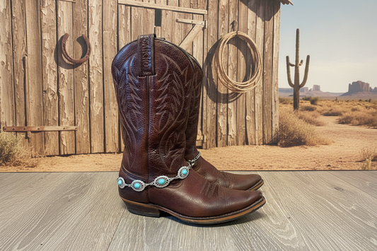 rebell boots Länk turkos