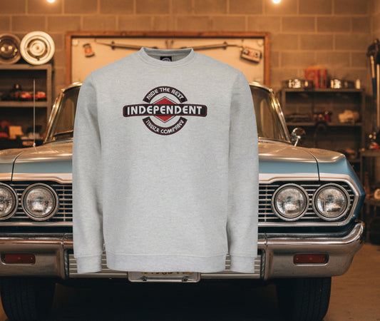 Independent Tjocktröja grå Rtb bar unisex