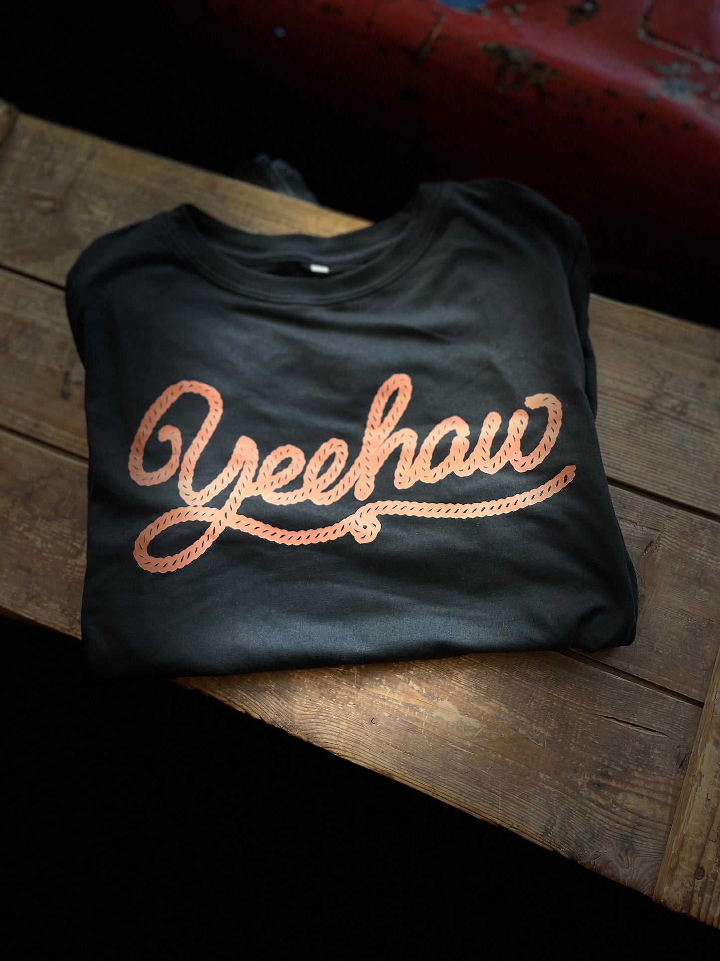 rebell boho western yehaw  tshirt