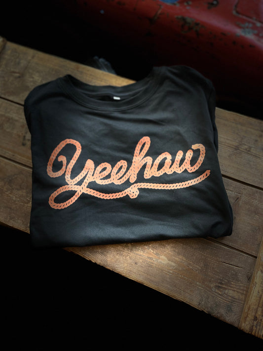 rebell boho western yehaw tshirt