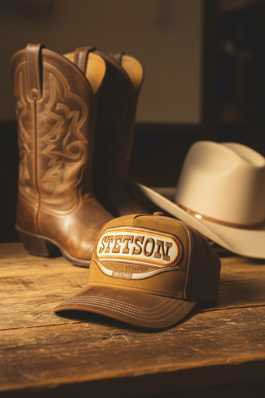 Stetson Trucker Keps brun