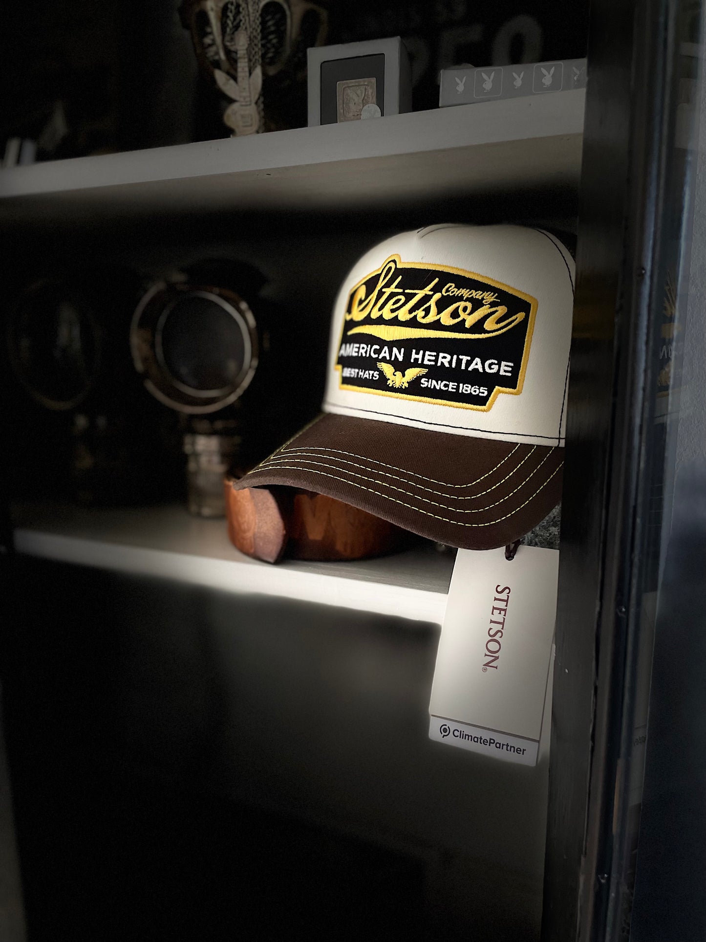 Stetson Trucker Keps American Heritage brown