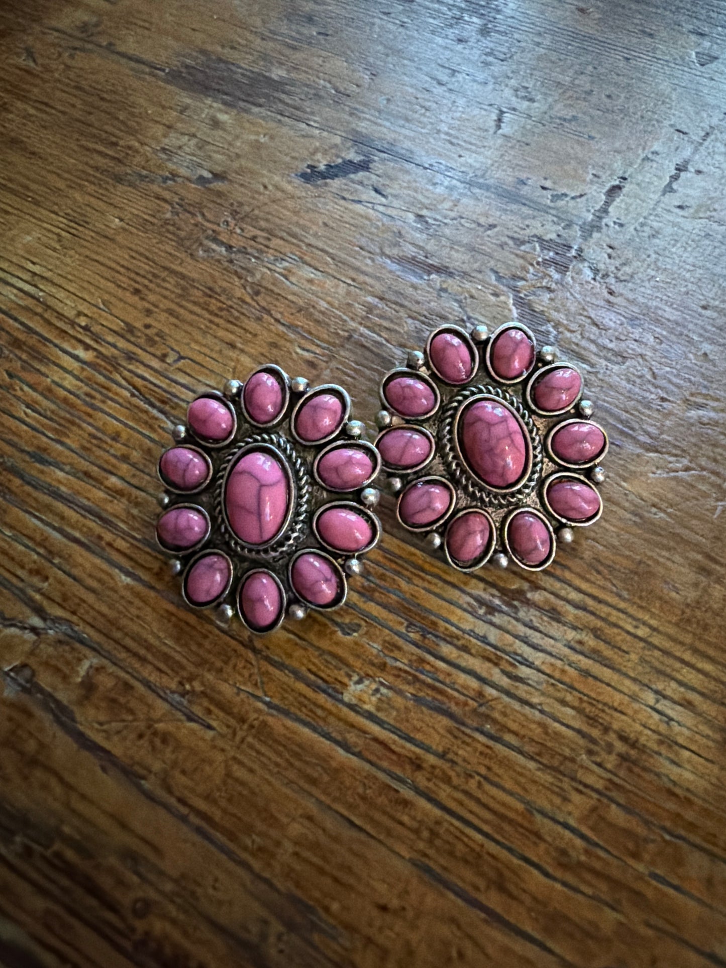 Texas jewelry rosa  örhängen