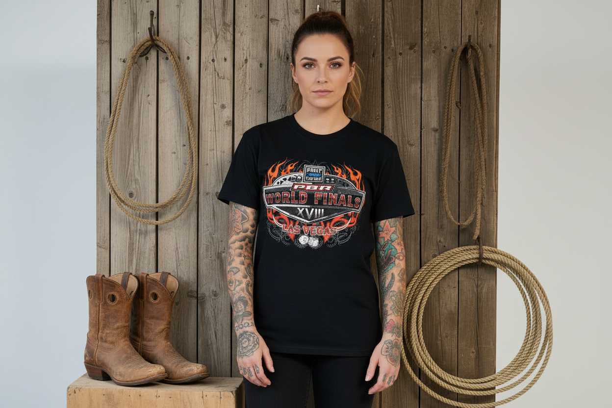 Rebellclothes –  Ford Cowboy Vintage Bullrider rodeo T-shirts från USA
