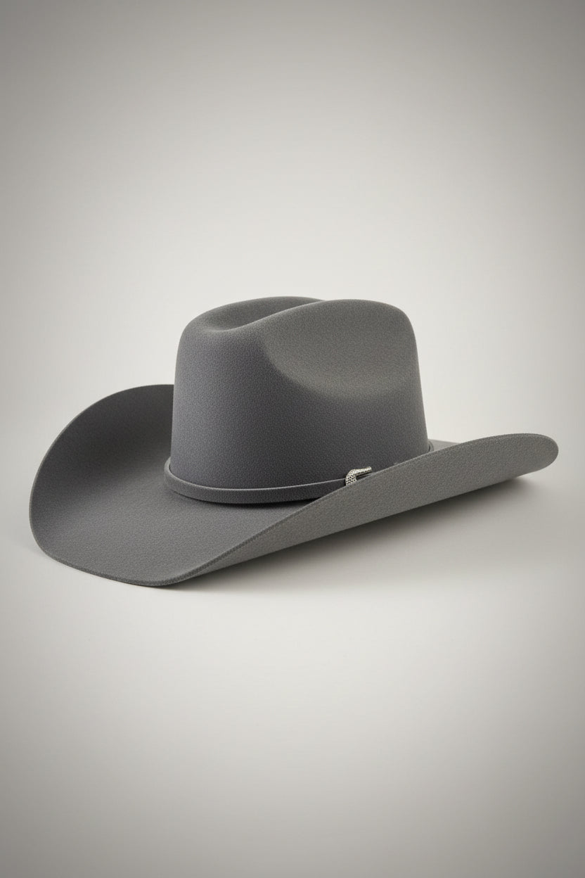 Rebell Nashville Heritage grå westernhatt