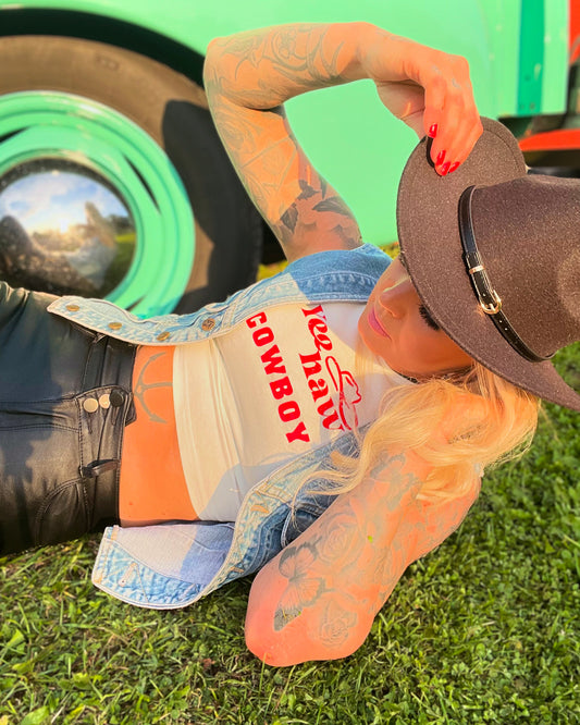 rebell linne yehaw cowboy