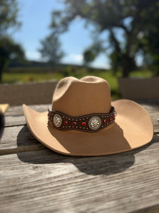 Stars and stripes hattband bling bling