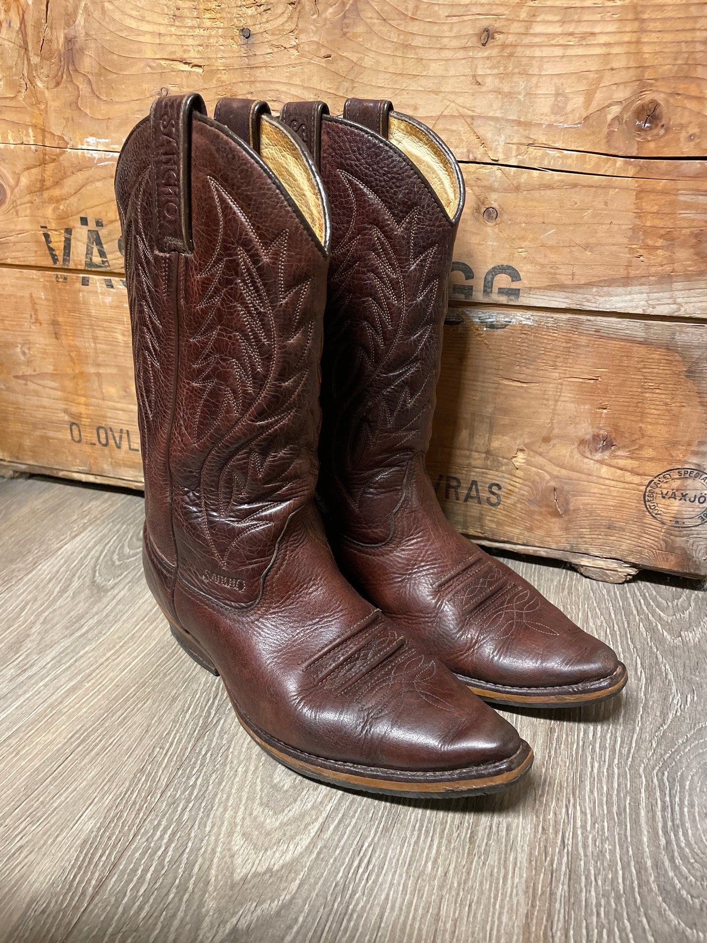 Vintage boots bruna  sancho western boots 38