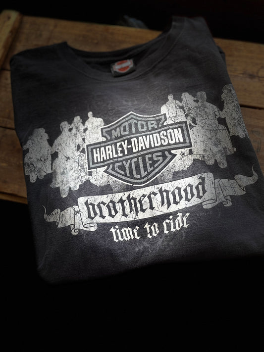 Harley davidsson tshirt svart unisex