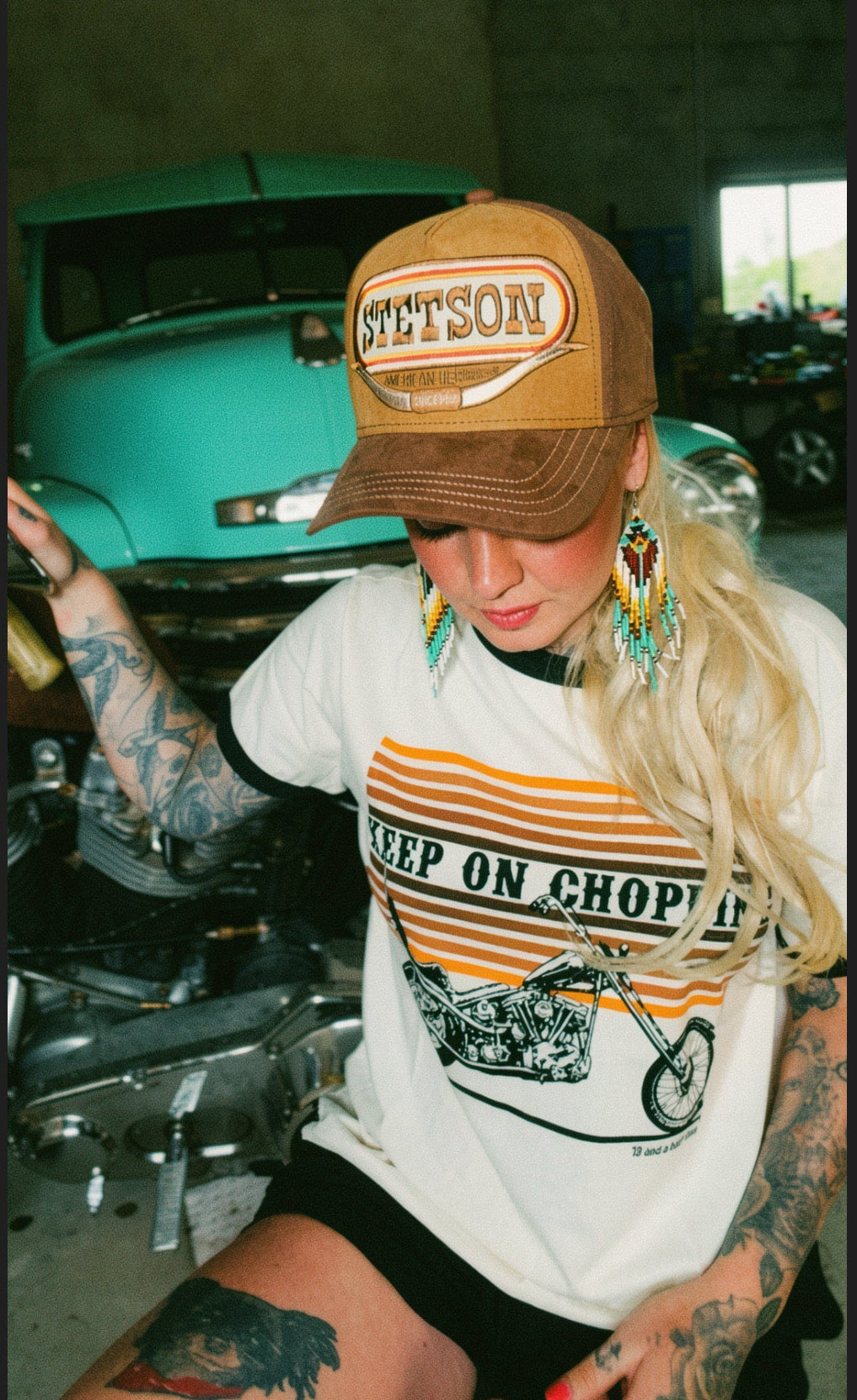 13 .5 choppers tshirt
