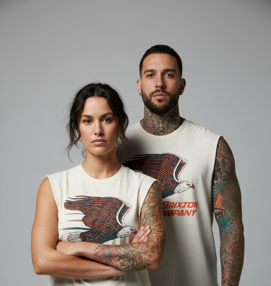 brixton free muscle tank linne