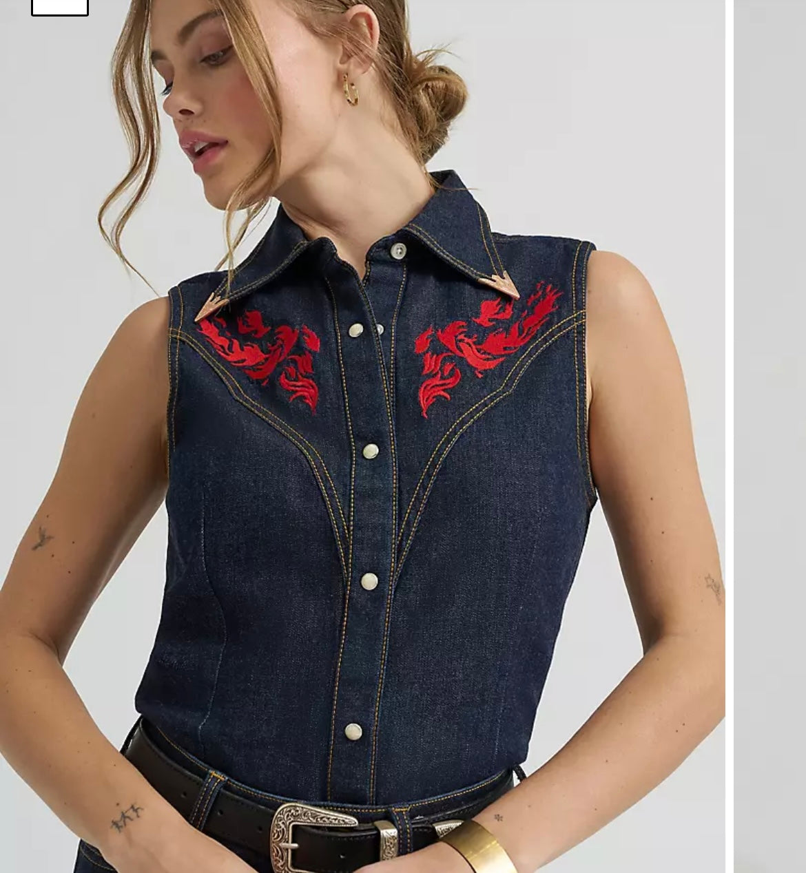 Wrangler cowboy  x lainey Wilson  wrangler jeansväst  Limited edition