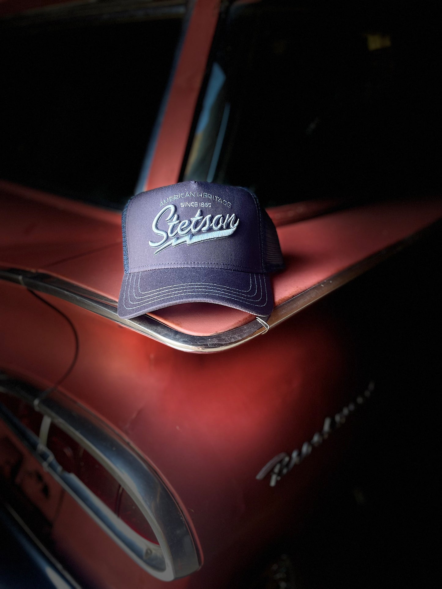 Stetson Trucker Keps American Heritage mörk blå