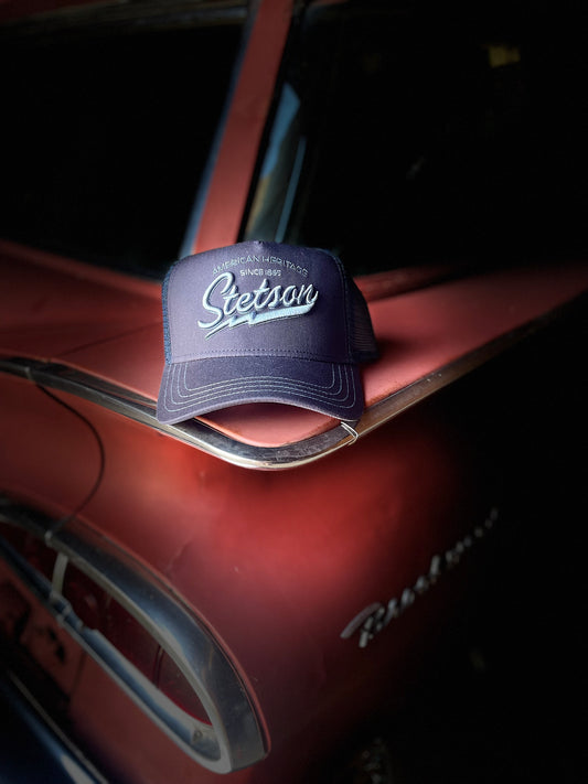 Stetson Trucker Keps American Heritage mörk blå