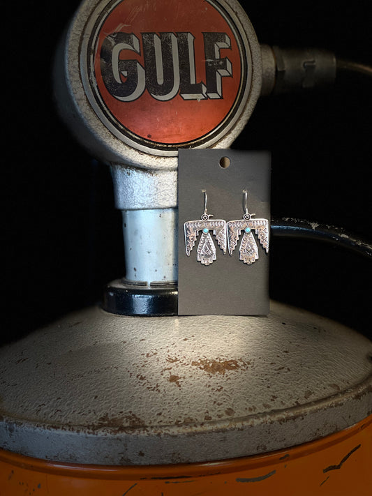 rebell örhängen flying eagle bird