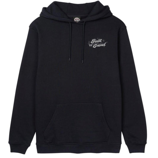 Independent Tjocktröja svart grind luva unisex