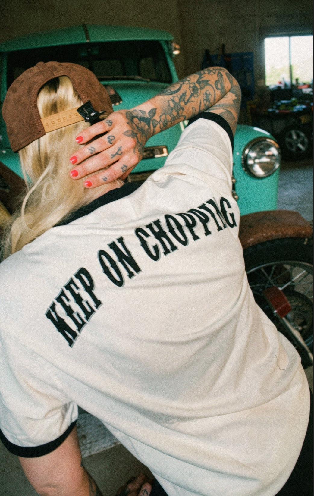 13 .5 choppers tshirt