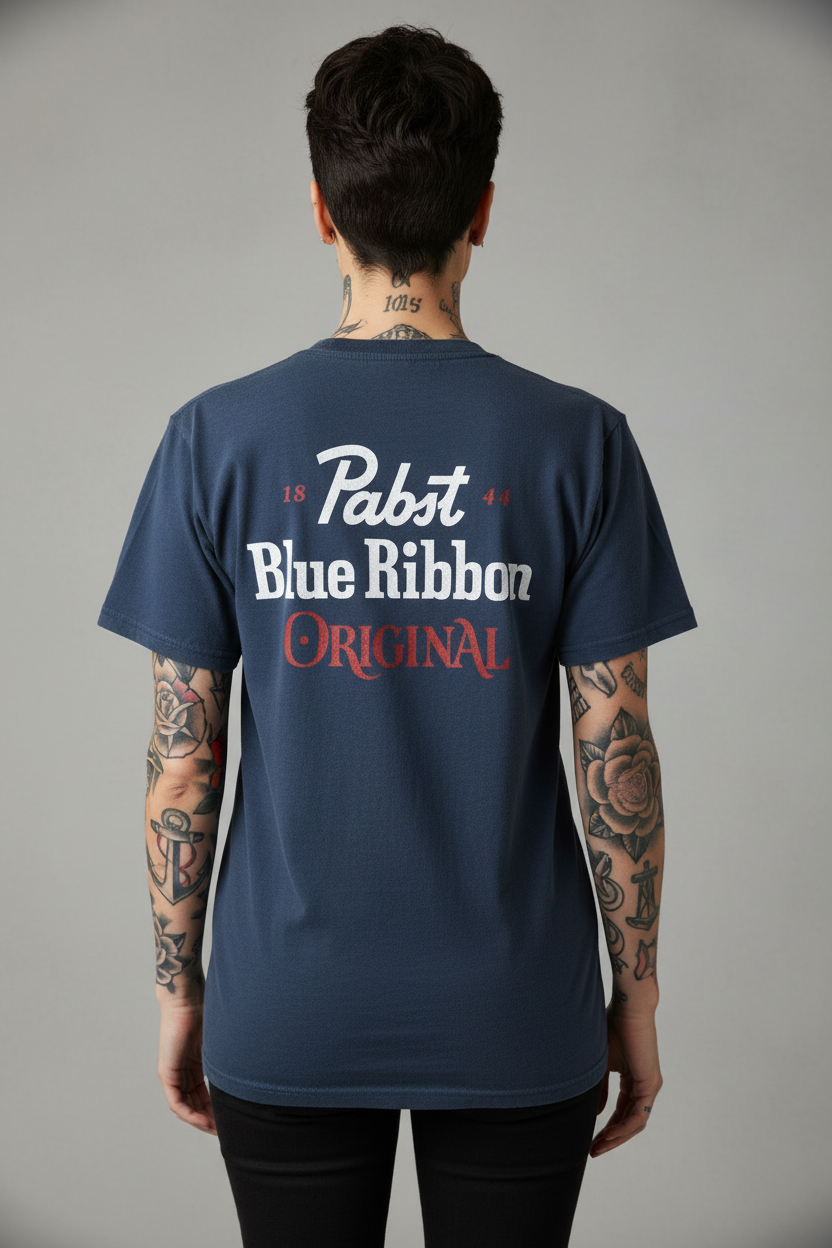 Lee tshirt cowboy lee vs pabst Blue ribbon limited edition