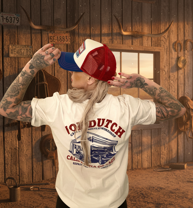 Von Dutch Repar t-shirt white