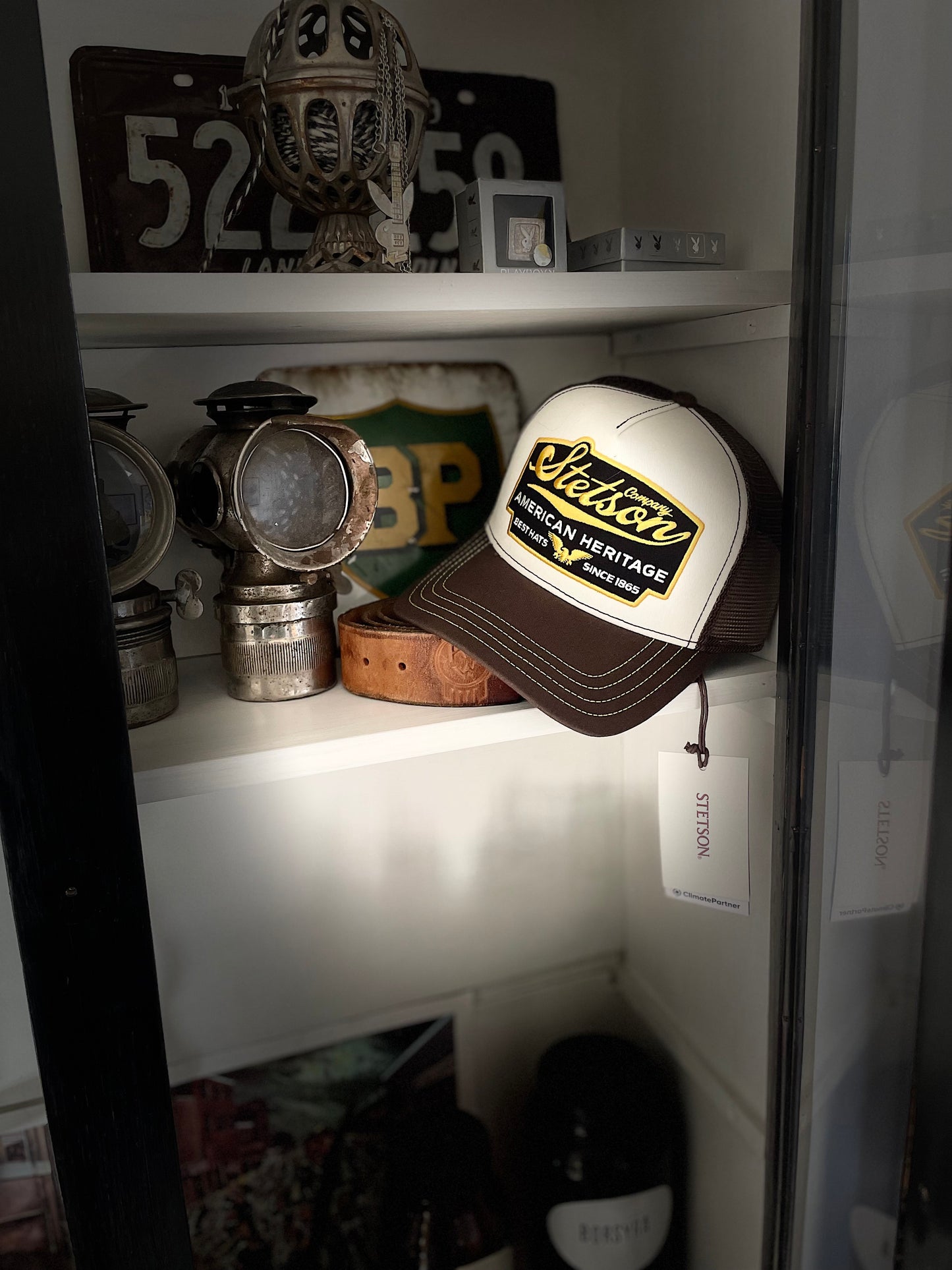 Stetson Trucker Keps American Heritage brown