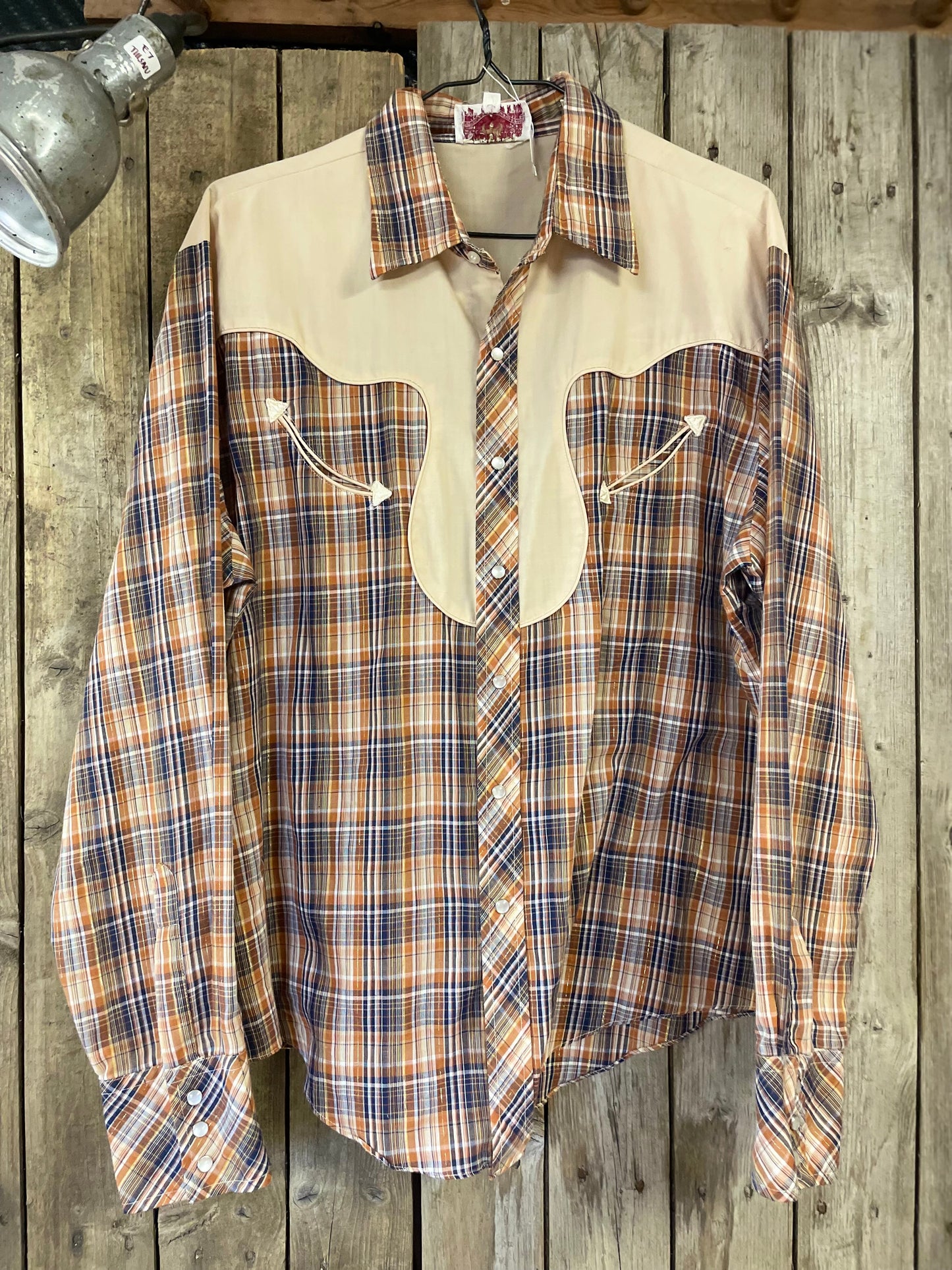 Vintage western skjorta mr leggs  western xl