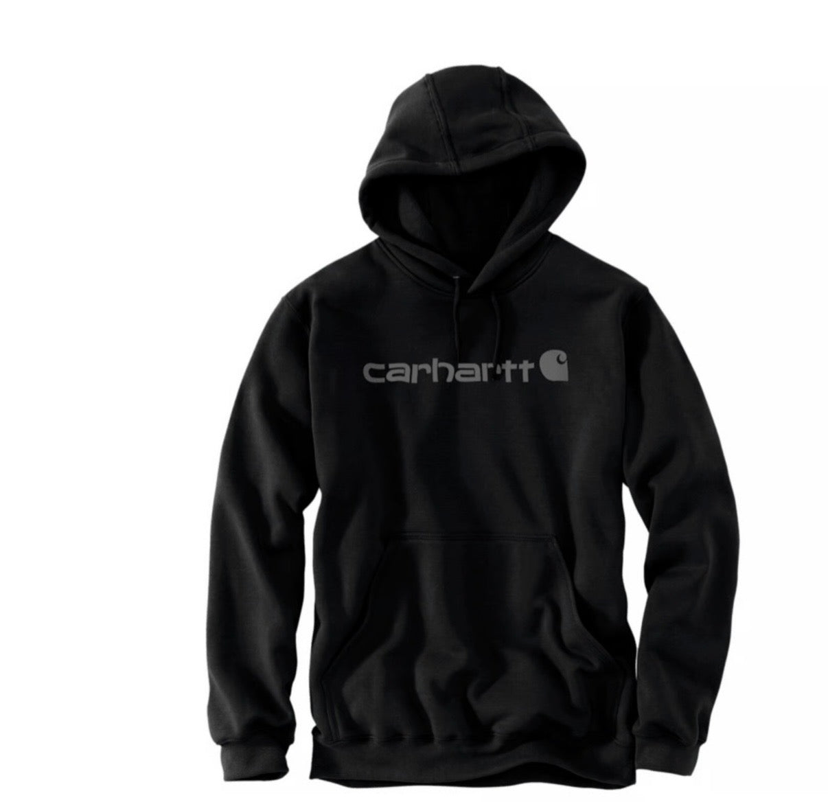 CARHARTT SIGNATURE LOGO HOODED 	Marquette hoodie black