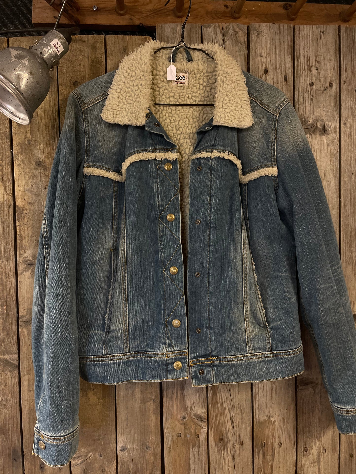 Vintage jeansjacka Lee  blå