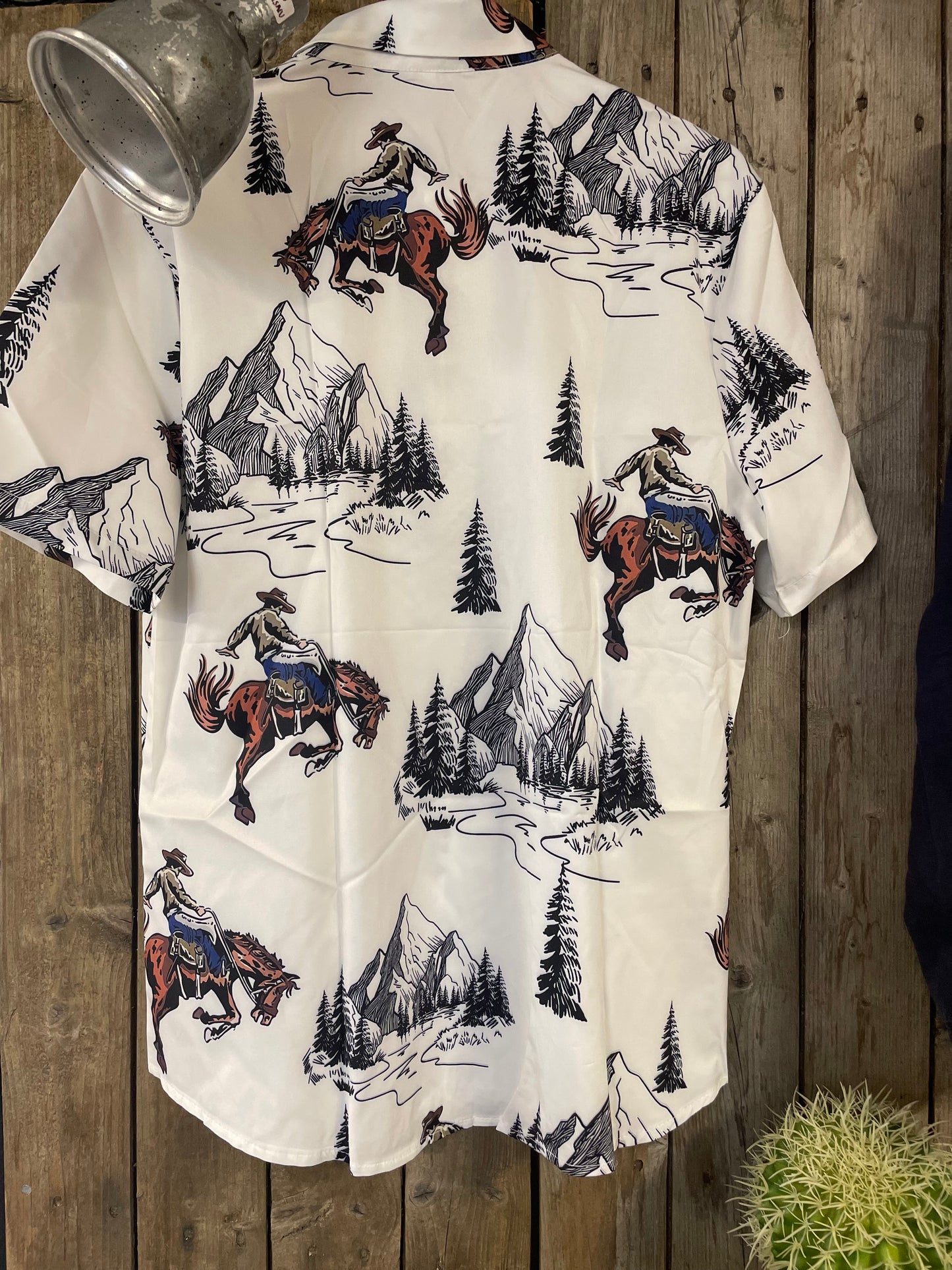 rebell hawaii skjorta westerncowboy unisex
