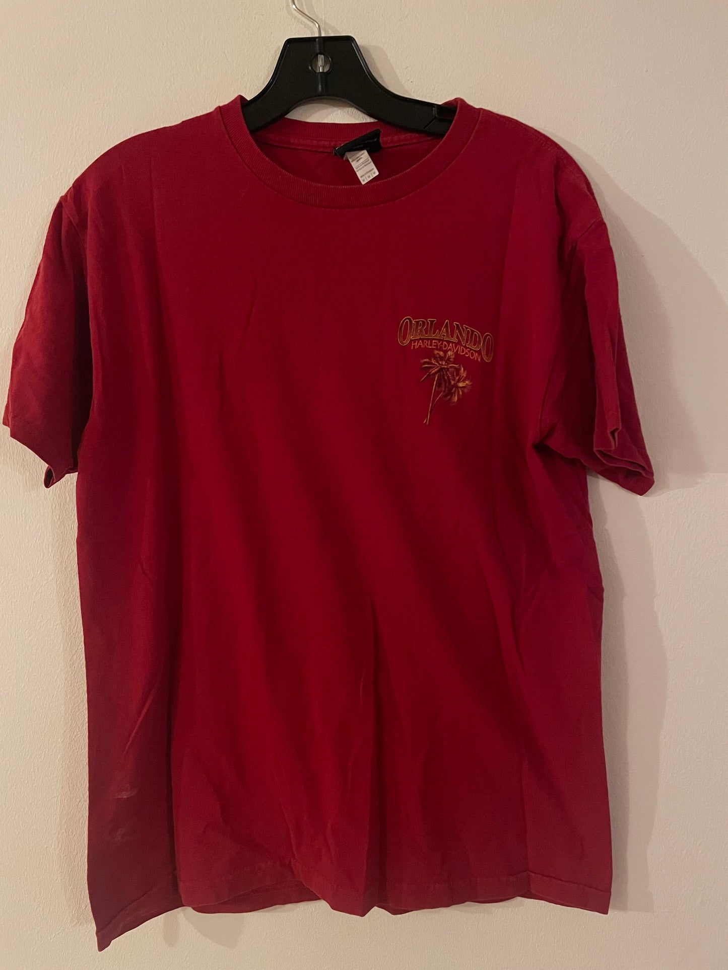 Harley Davidson motorcykel  tshirt  svart medium unisex