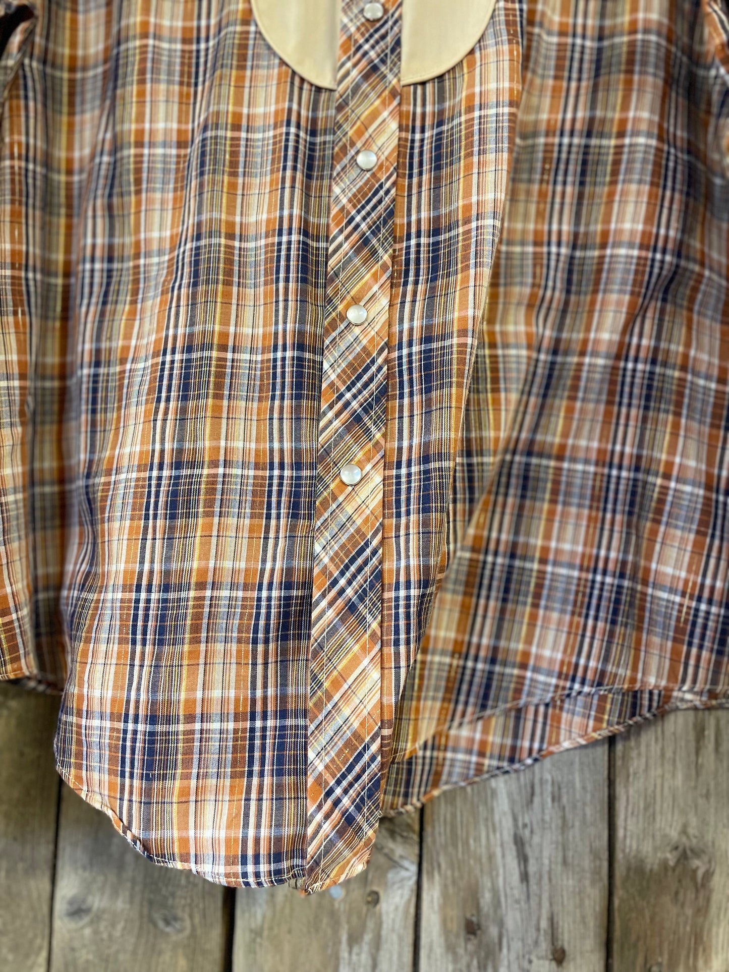 Vintage western skjorta mr leggs  western xl