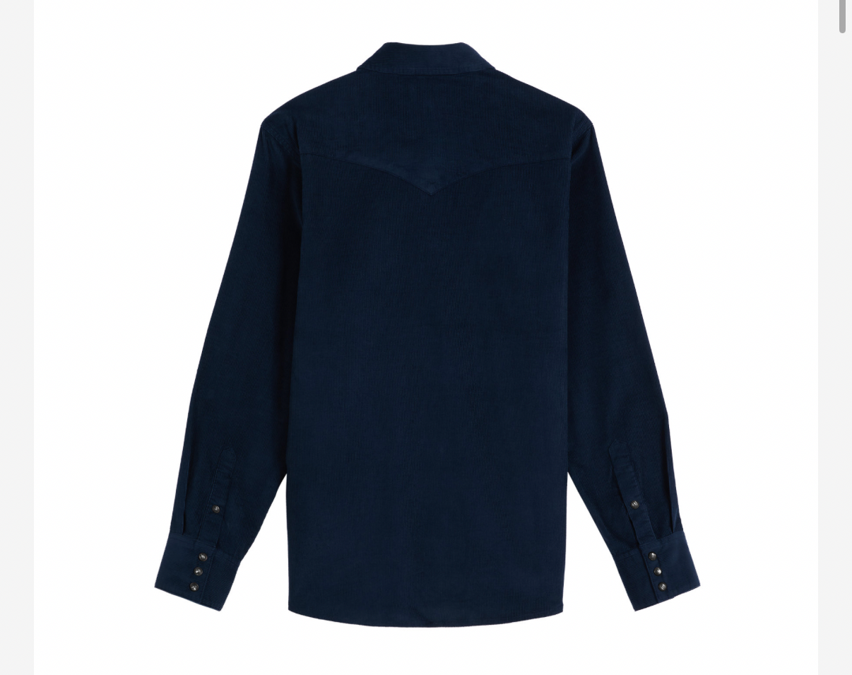 Wrangler skjorta manchestern  western shirt blå