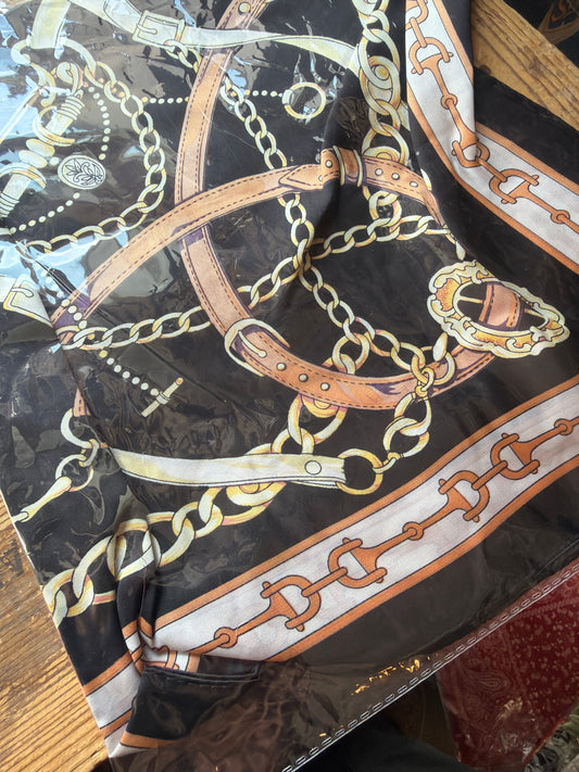 Rebell wild rags Texas scarf svart