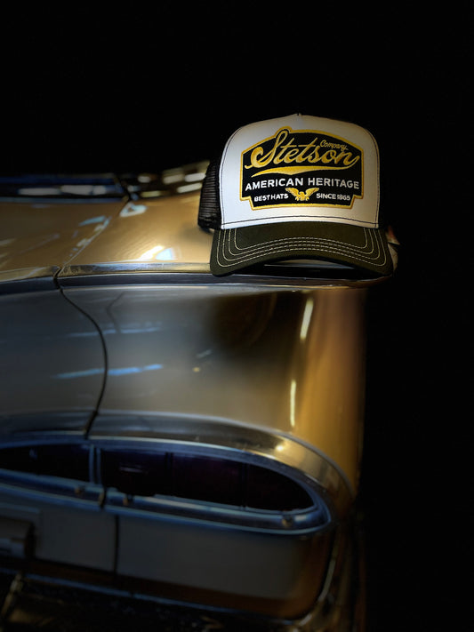 Stetson Trucker Keps American Heritage Black