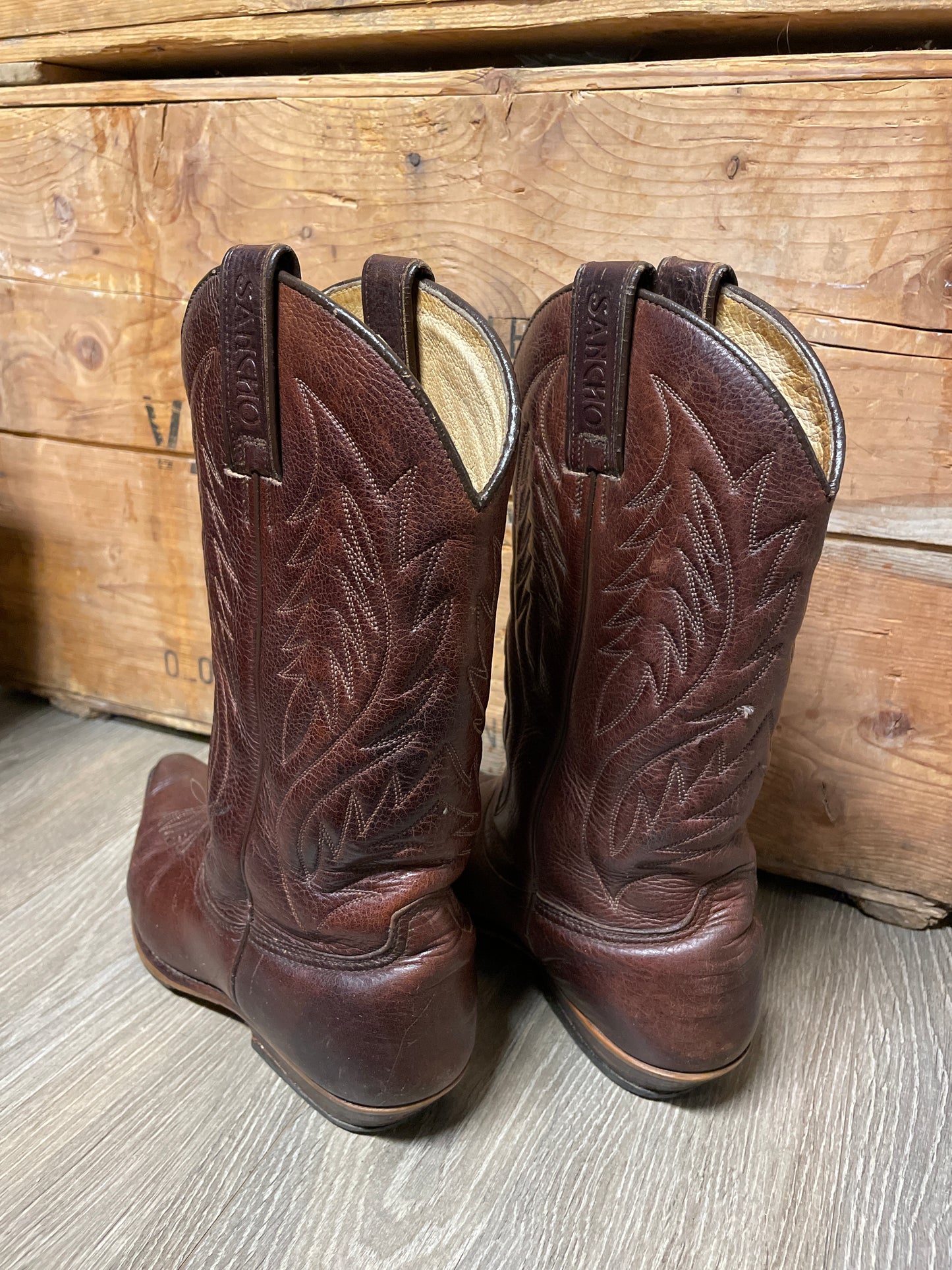 Vintage boots bruna  sancho western boots 38