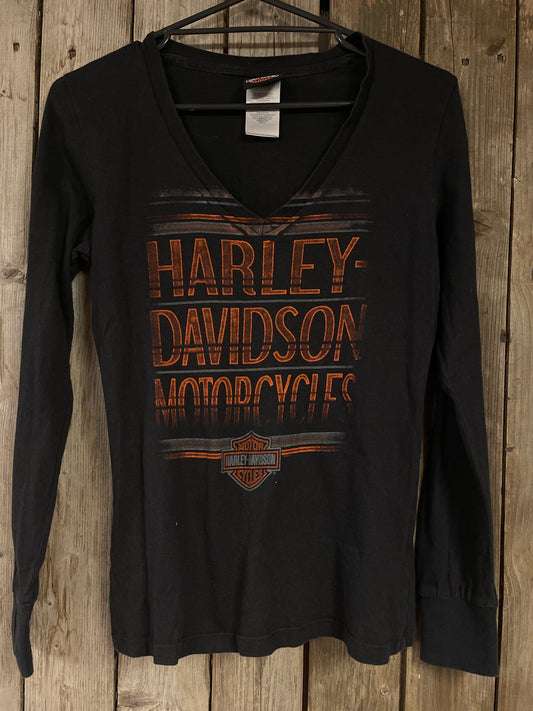 Harley davidsson tröja svart dam