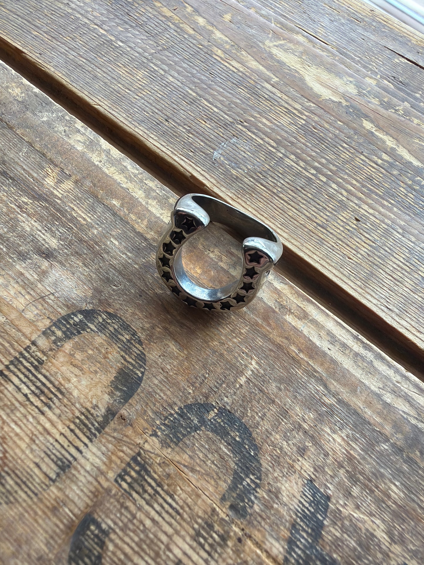 Texas jewelry häst sko  ring