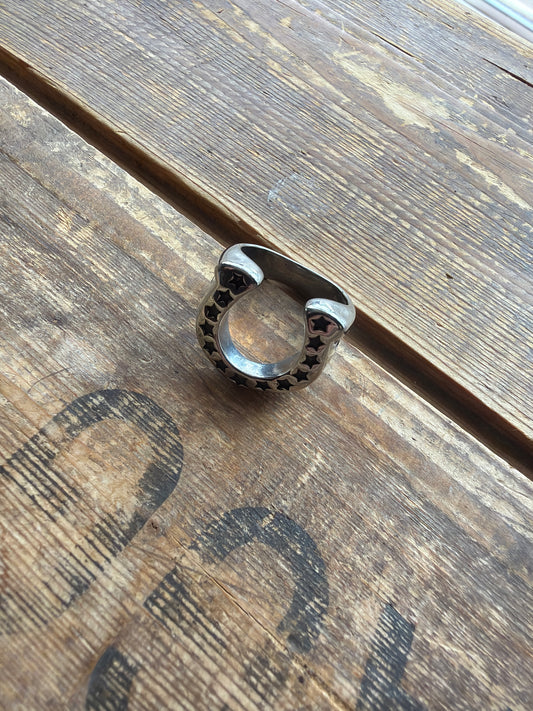 Texas jewelry häst sko  ring