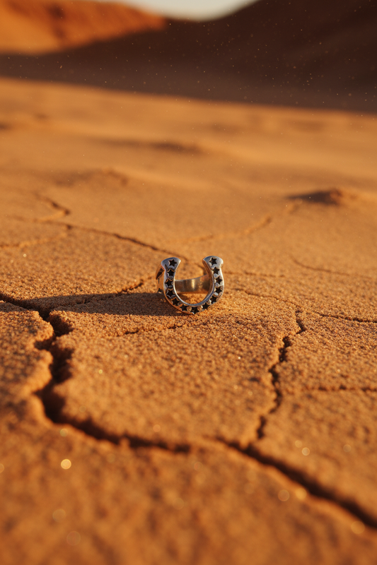 Texas jewelry häst sko  ring
