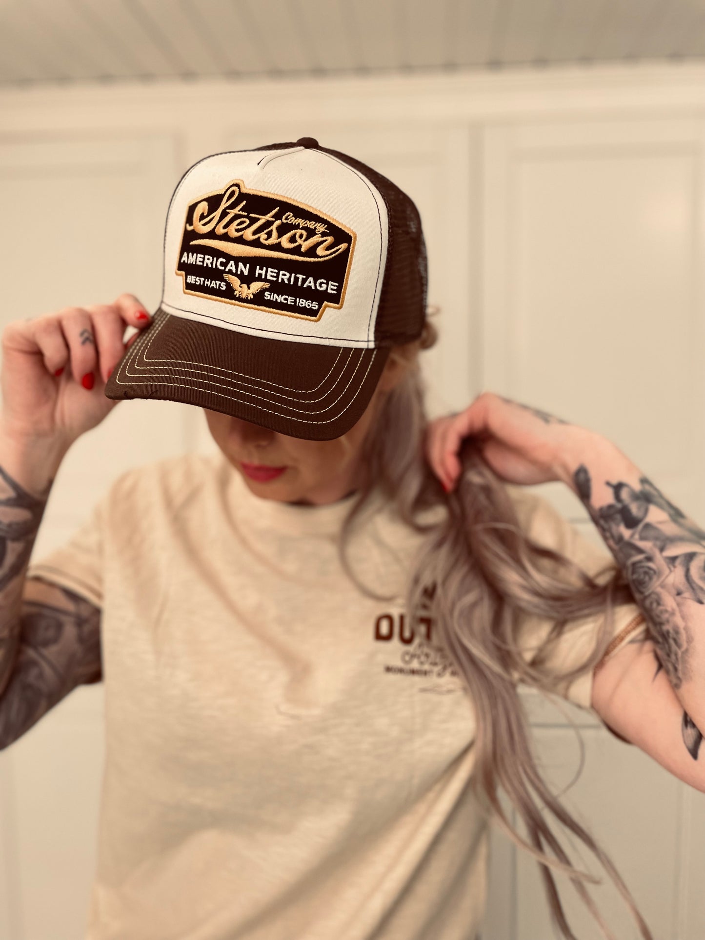 Von Dutch Arizo t-shirt cream