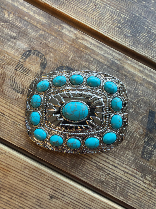 Texas  belt buckle turkos