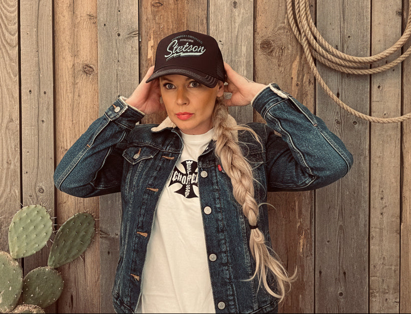 Vintage jeansjacka Levi’s blå medium